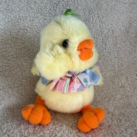 Fairview Yellow Chick 9” Spring Easter Farm Plush Stuffed Animal Vintage - Picture 1 of 6